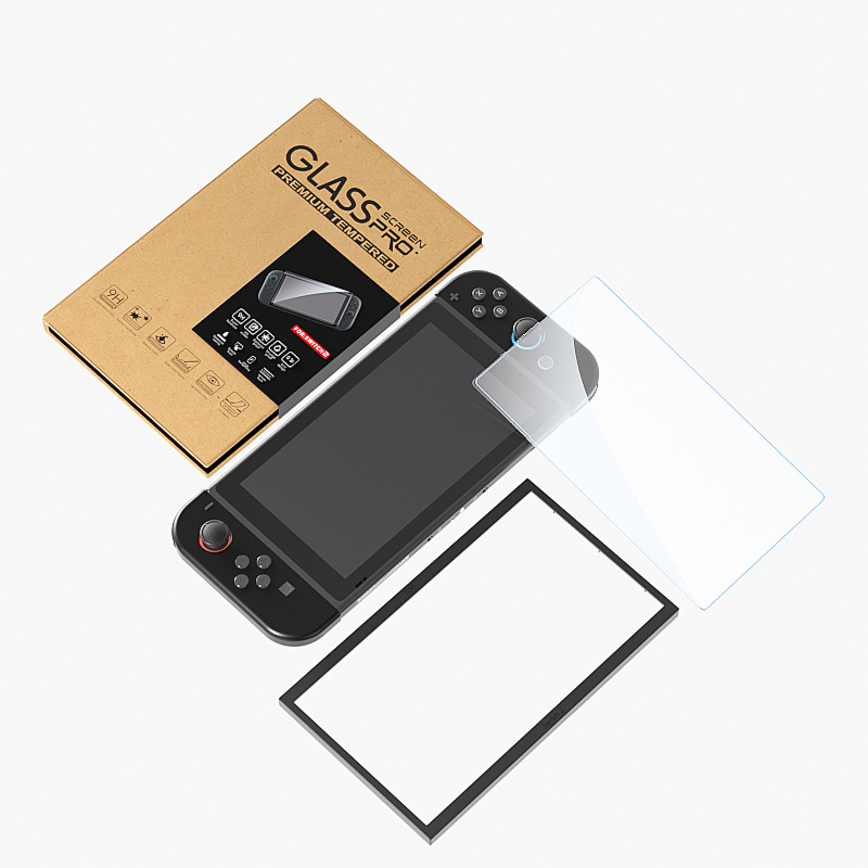 For Nintendo Switch2 Tempered Film Switch Frosted Anti-Violet HD Film for Switch Game