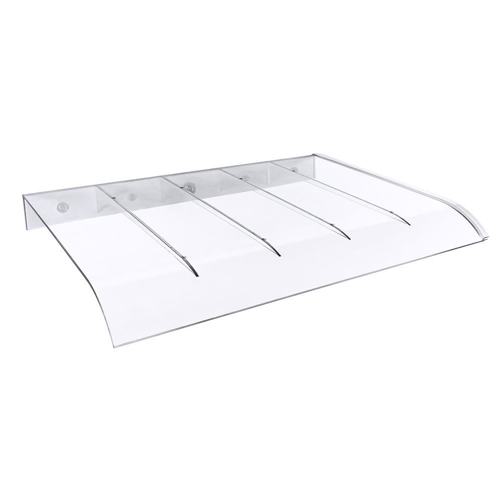 Cross-border Invisible Transparent Canopy Rain Board Window Eaves Balcony Sun Room Shading Rain Building Courtyard Rainproof