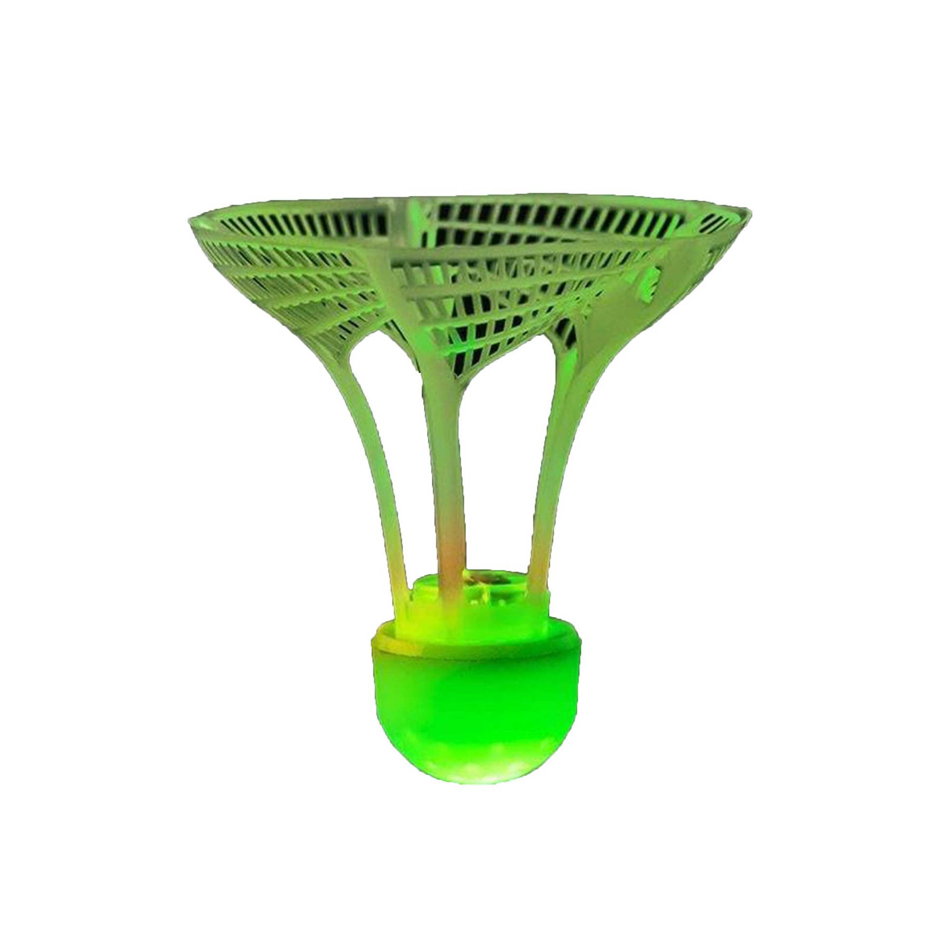 Luminous windproof luminous badminton ball super resistant to playing outdoor fluorescent bright plastic nylon ball with light