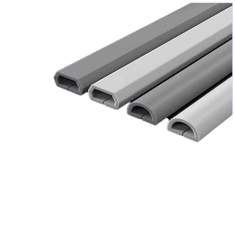 Soft Wing Trough PVC Anti-stepping Ground Wing Trough Self-adhesive Ducted Household Wing Wing Fixed Decorative Covering Line Artifact