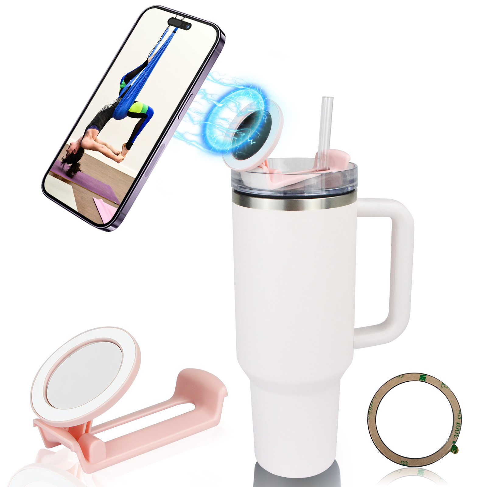 Новый держатель для мобильного телефона 40oz Stanley Cup на Amazon