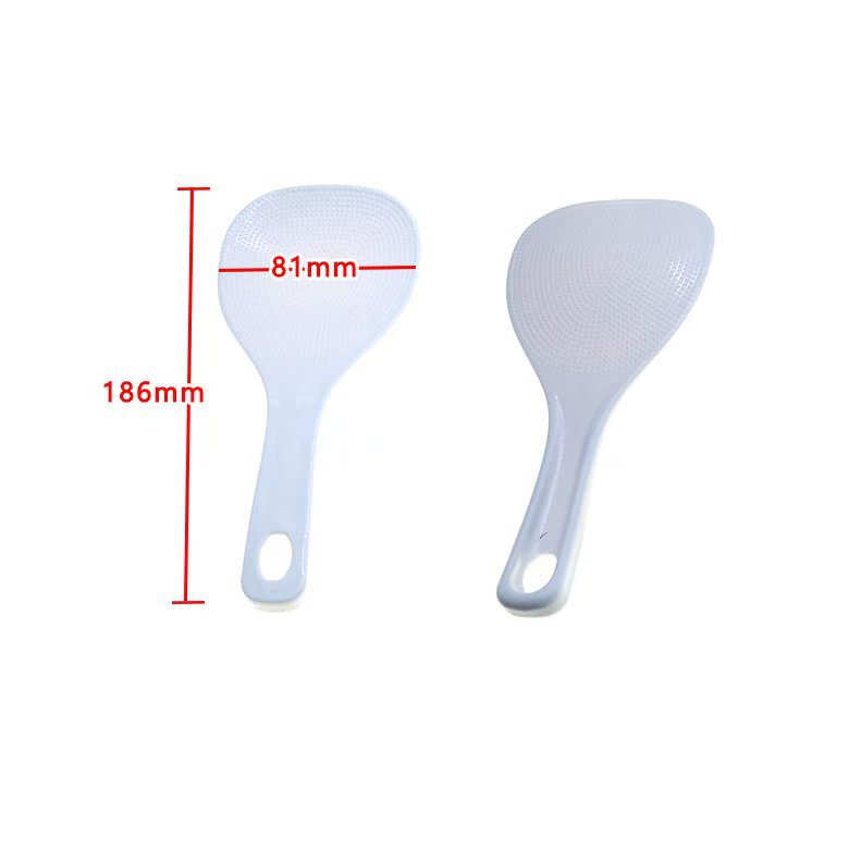 Rice Spoon, Non-Stick Rice Spoon with Independent Packaging, Food-Grade Household Plastic Rice Serving, Durable and Thickeneded