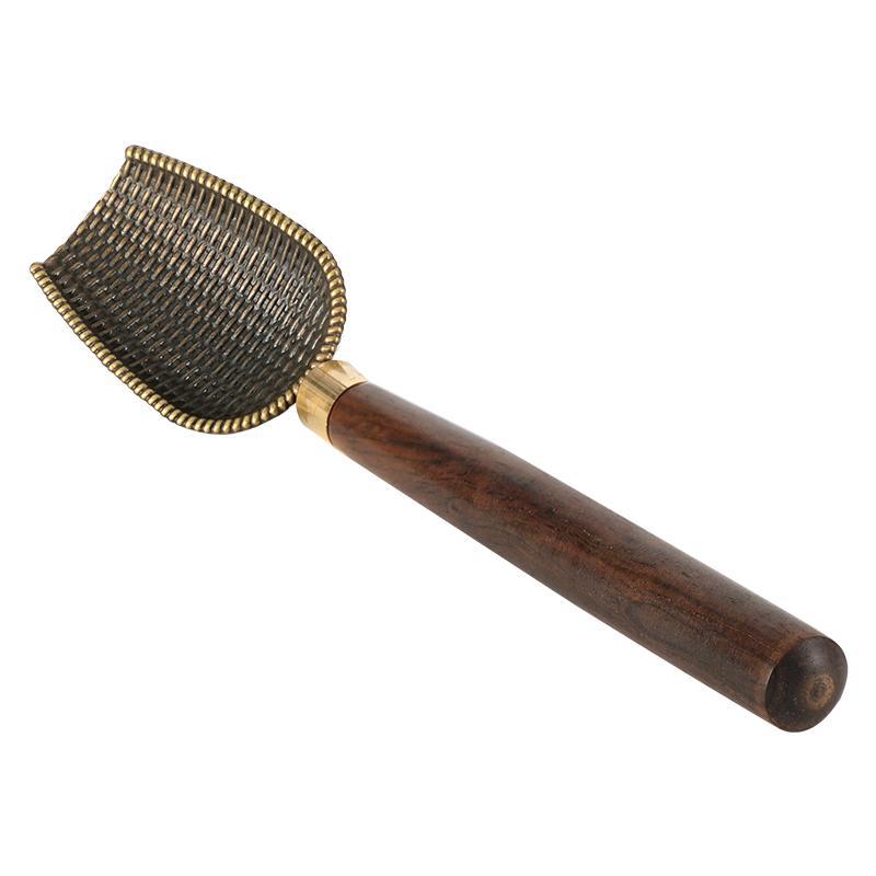 Solid Wood Buddha Dust Sweep Household Table Cleaning Tools suit Buddha Hall Cleaning Dust Sweep Soft Brush Dust Removal Buddha Supplies