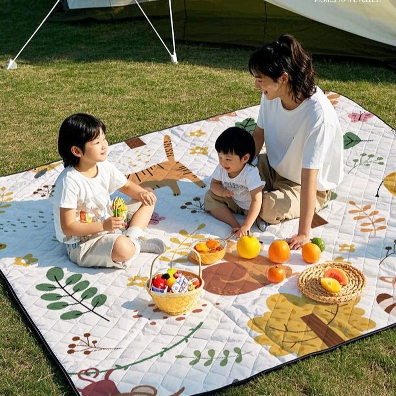 Summer Mat 2025 New Machine Washable Mat Bed Sheet Summer Camping Style Mat Waterproof Mat