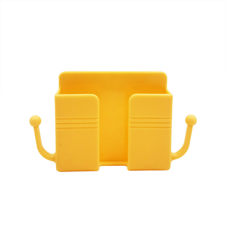 Wall-Mounted Remote Control Tv Air Conditioner Remote Control Board Storage Box Bedside Mobile Phone Charging Bracket Storage Rack Wholesale