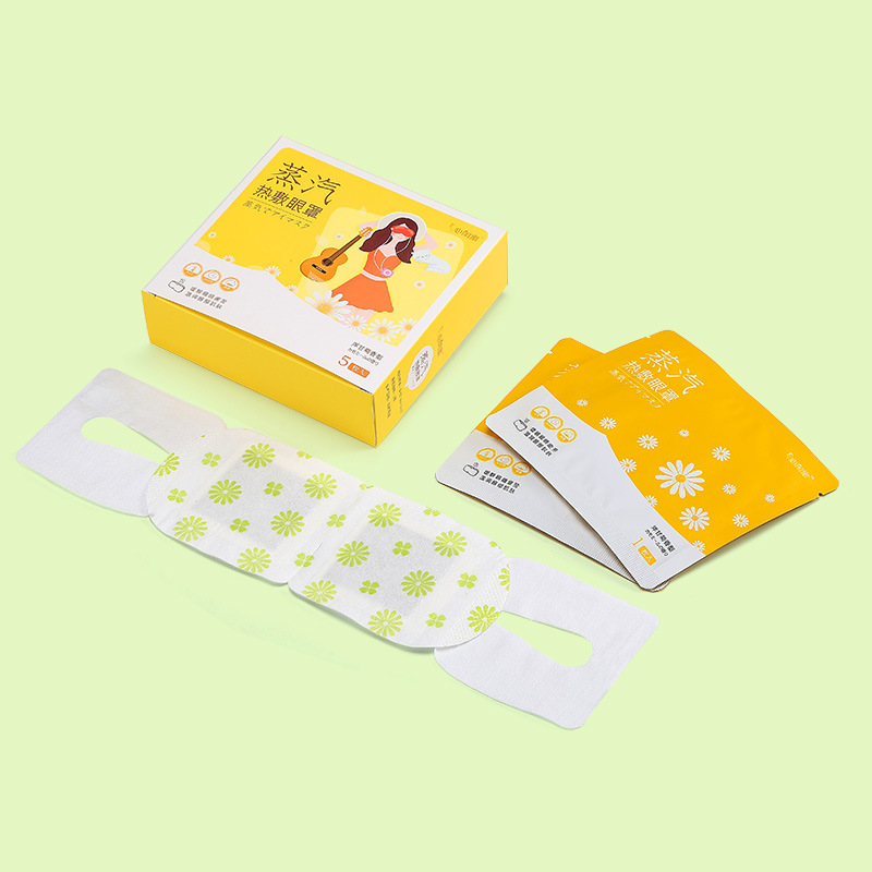 Маска для глаз с паром, одноразовая, для сна, горячий компресс, защитная маска для глаз с лютеином