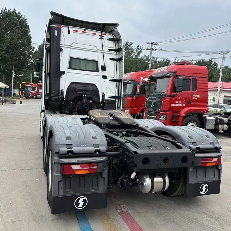 Cross-Border National Six Shaan Automobile Delong X6000 Tractor High-Top Delong Semi-Trailer Tractor Port Tractor Head
