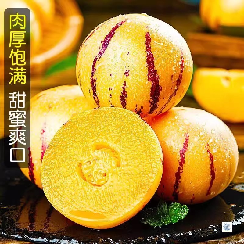Authentic Yunnan Shilin Ginseng Fruit, Fresh Fruit, Ripe Yellow Flesh Round Fruit on the Tree, Freshly Picked and Shipped in the Season, Free Shipping in the Whole Box