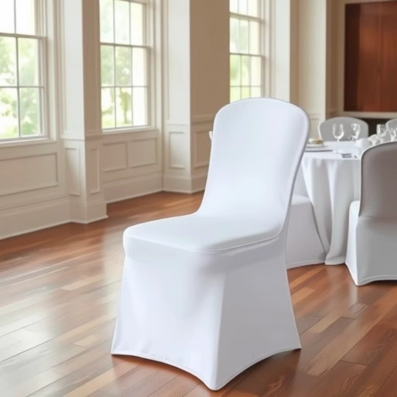 Эластичный чехол для стула для свадебного отеля, универсальный, утолщенный