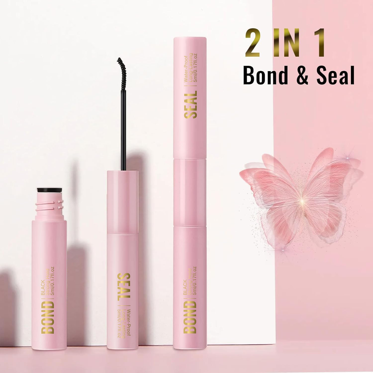 Cross-Border Double-Headed Super Sticky Long-Lasting Segmented Eyelash Glue DIY Self-Grafting Non-Irritating False Eyelash Glue