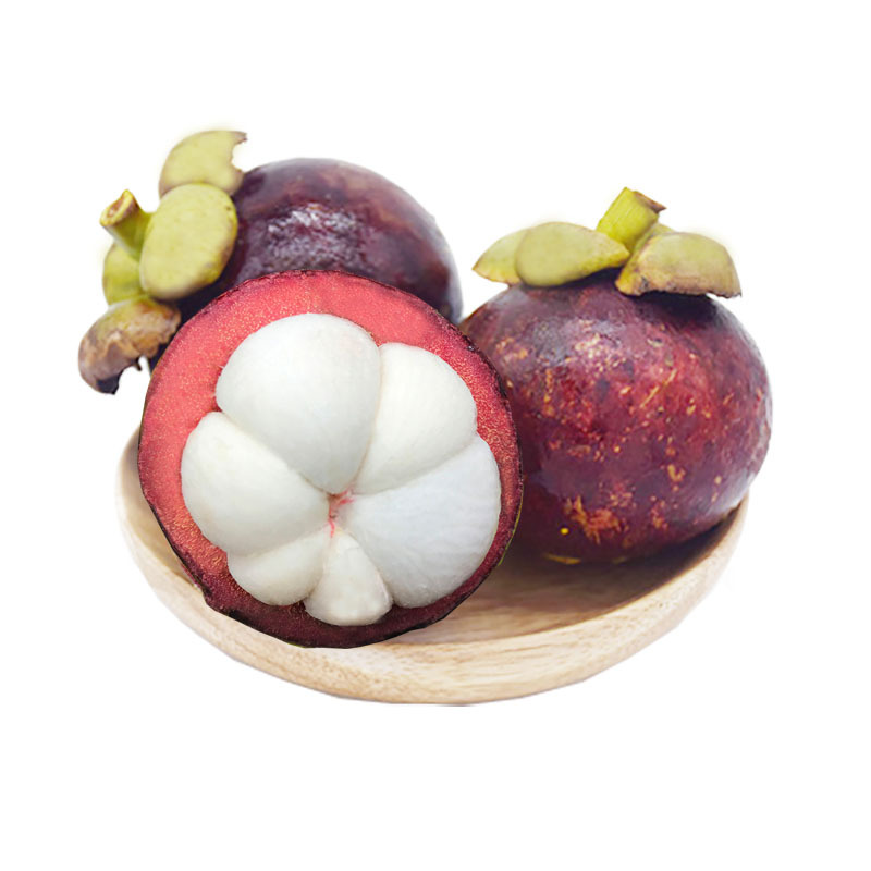 [in Stock Now] Mangosteen Imported from Thailand, Net Weight 2.5kg Fresh 5A6A Large Fruit for Pregnant Women, 2 Pieces 5kg