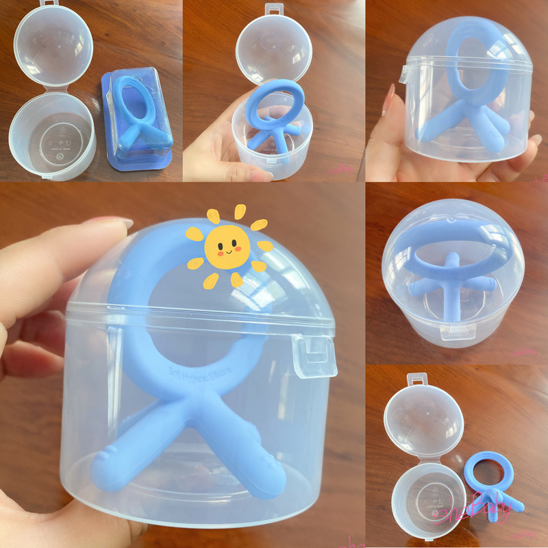But the pacifier box snack box milk powder box pacifier how gum storage box high quality PP transparent thing Xi