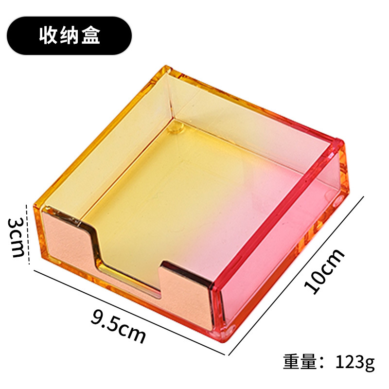 Mingqiang factory for Amazon cross-border acrylic office supplies desktop storage supplies office stationery wholesale delivery