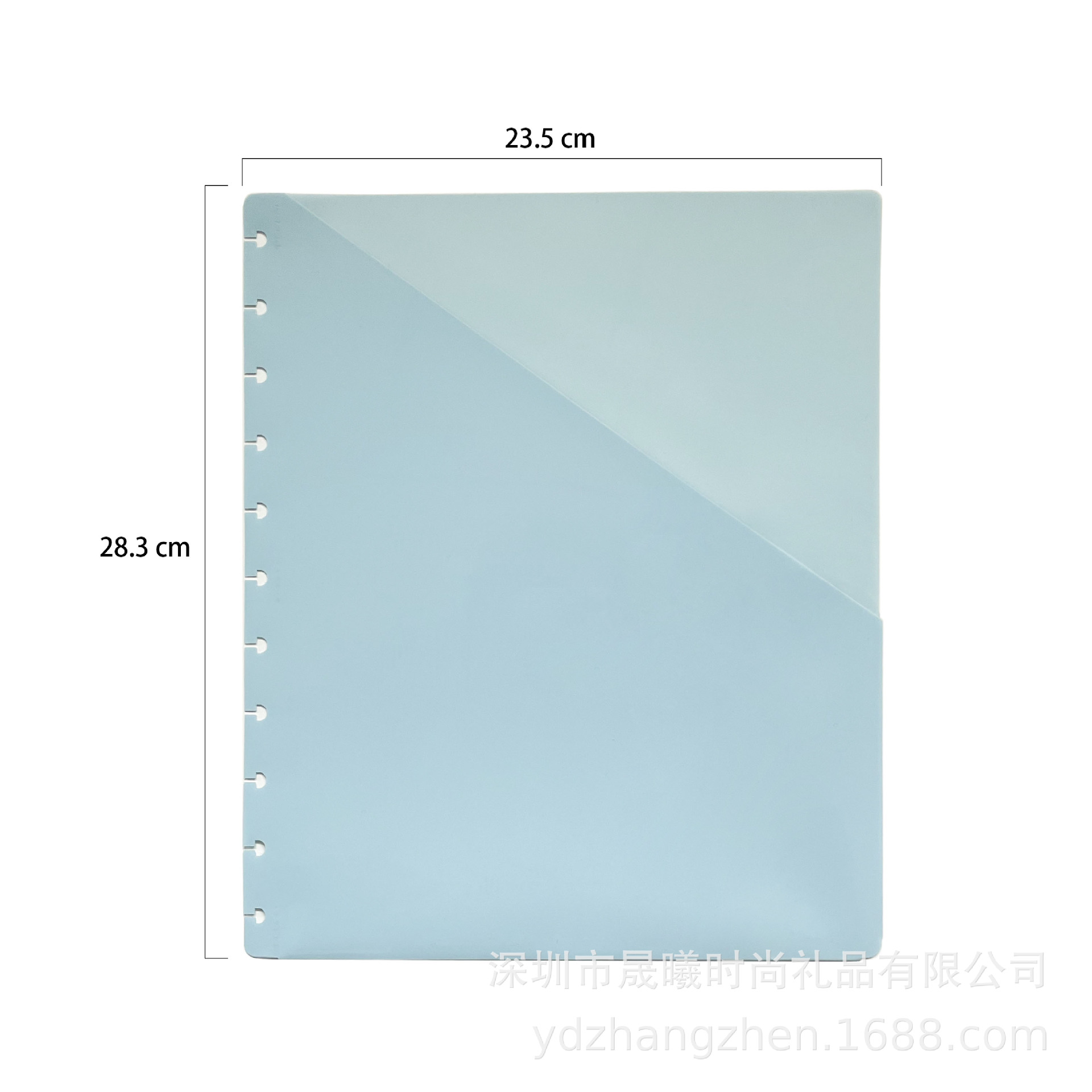 Mushroom hole double-sided pocket storage clip double pocket folder pocket mushroom hole folder manufacturers wholesale