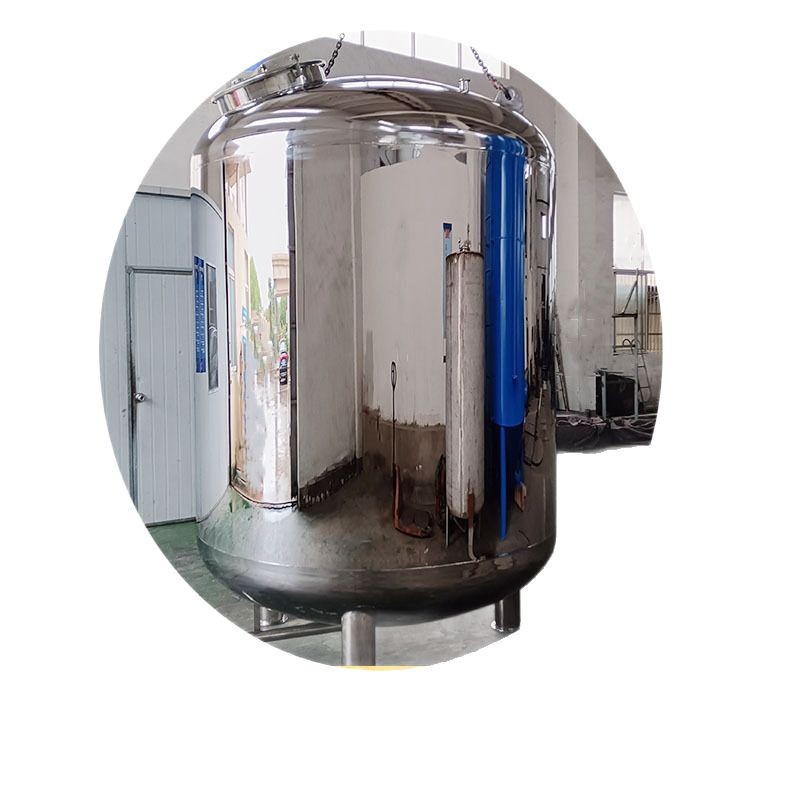 Stainless Steel Sterile Water Tank 304 Food Grade 2 Tons Reverse Osmosis Pure Water Raw Water Tank Thickened 316 Water Storage Tank