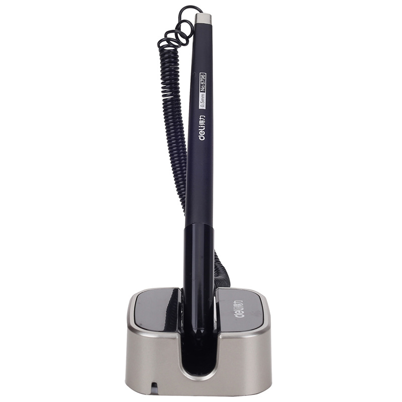 Deli 6796 pen business neutral pen bank front desk sign pen desktop desktop pen counter pen table pen wholesale
