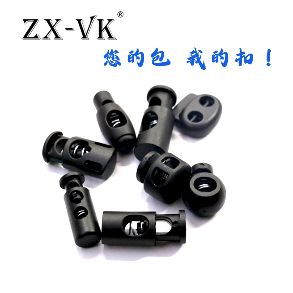 Manufacturer Wholesale Spot Spring Buckle Press Adjustment Rope Buckle Pig Nose Buckle Threaded Rope Buckle Pocket Rope Buckle Adjustable