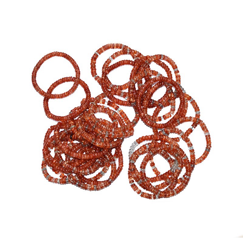 Natural crystal bracelet amethyst tourmaline ruby blue sapphire blue agate bracelet wholesale