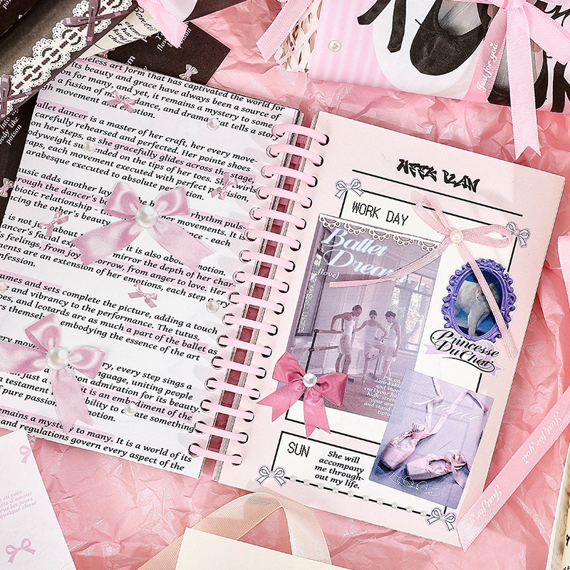 Jilu Yu Jian Chengpin Long Encounter Series - Material Paper Creative Korean Style DIY Journal Decoration Background Paper