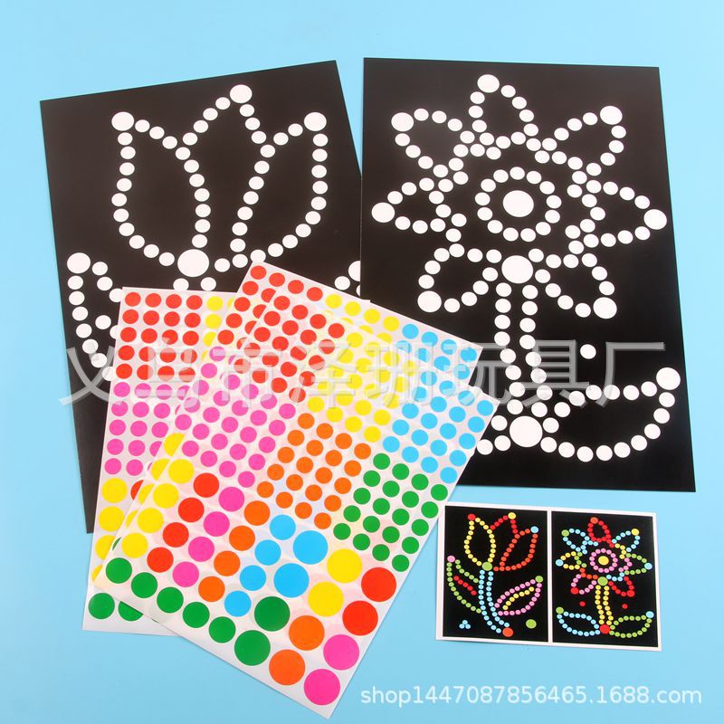 Мозаичные наклейки, креативные подарки для совместной деятельности.