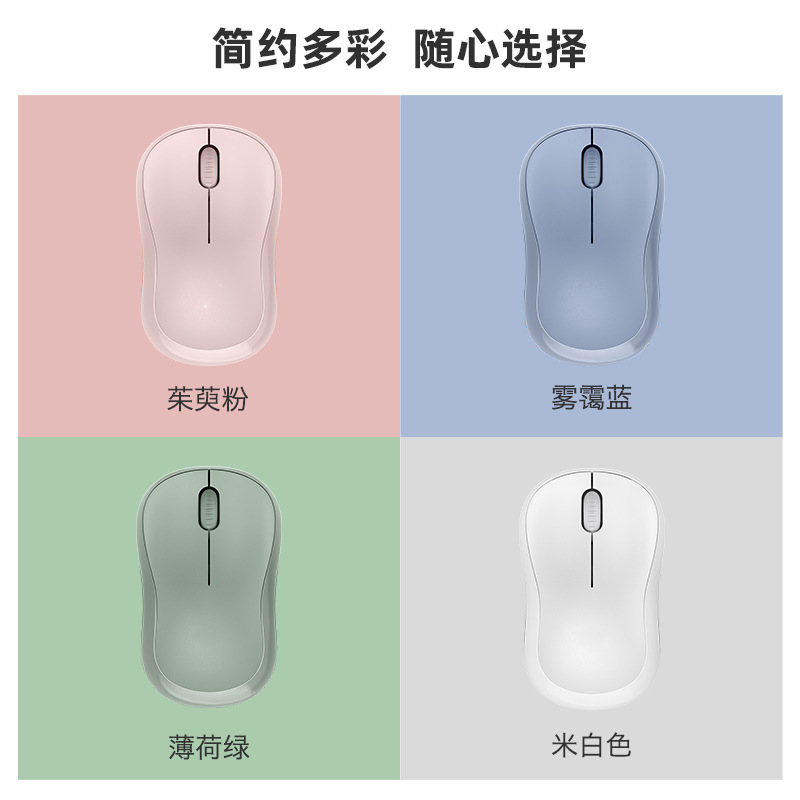 Cross-Border M221/220 Wireless Mouse Home Office Business Laptop Desktop Design Wireless Silent Mouse