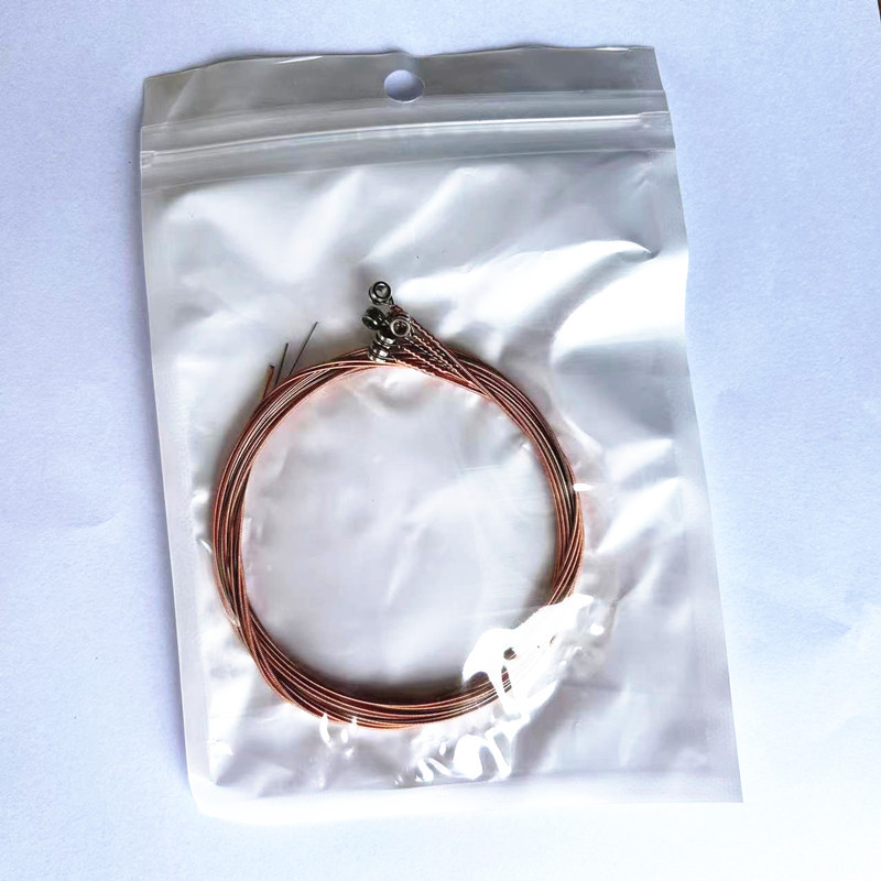 Wooden Guitar Colorful Strings Folk Guitar Steel Strings 6 Folk Bulk Strings Factory Direct Sales Guitar Strings 1-6 Strings