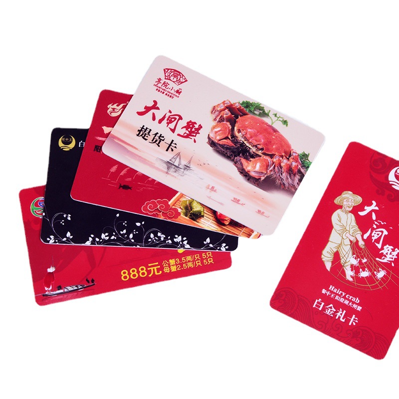 Variable Data Scratch Card Pvc Gift Card Anti-Counterfeiting Voucher Scratch Coating Qr Code Plastic Member Password