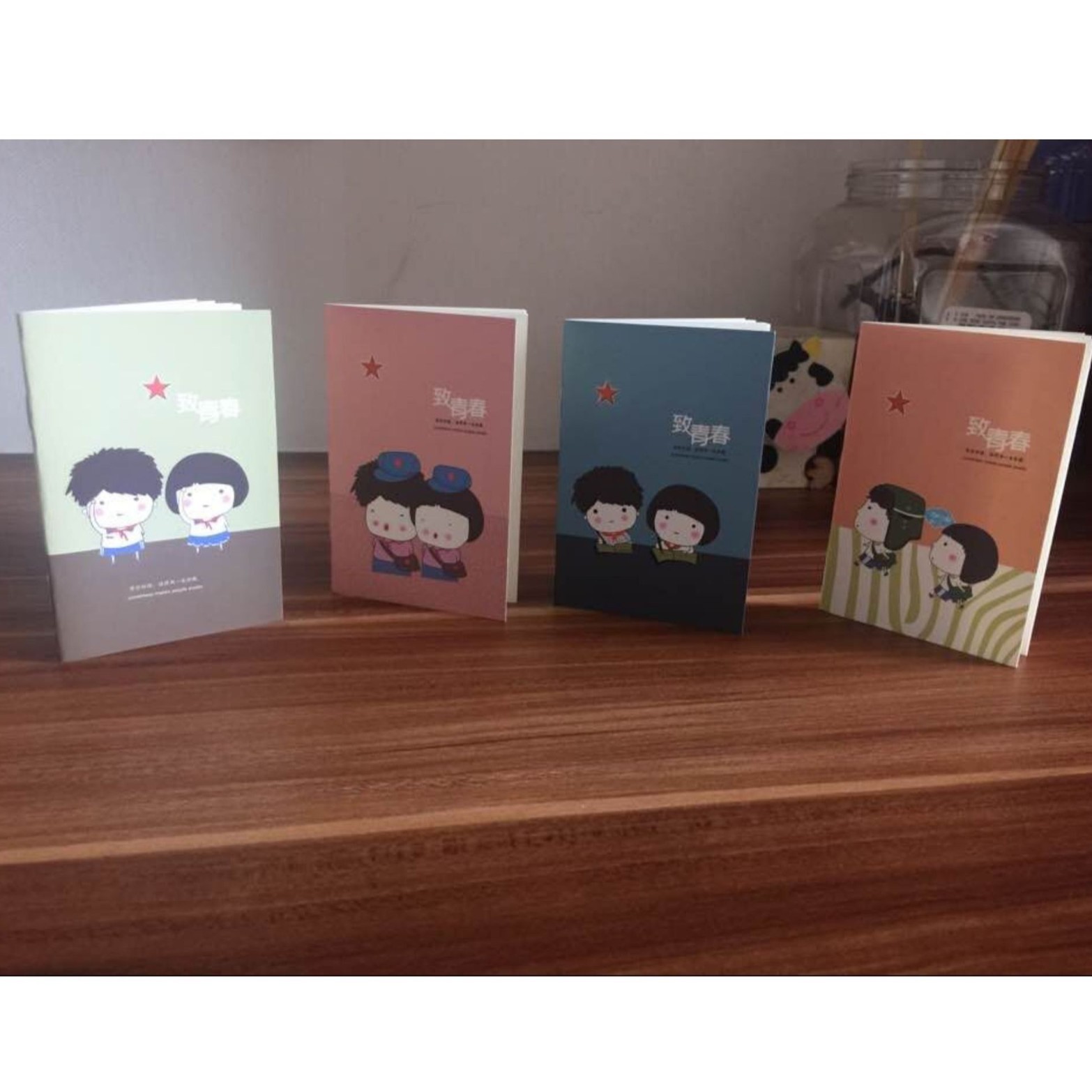 Korean cute cartoon notebook, portable notebook, mini notebook, small notebook