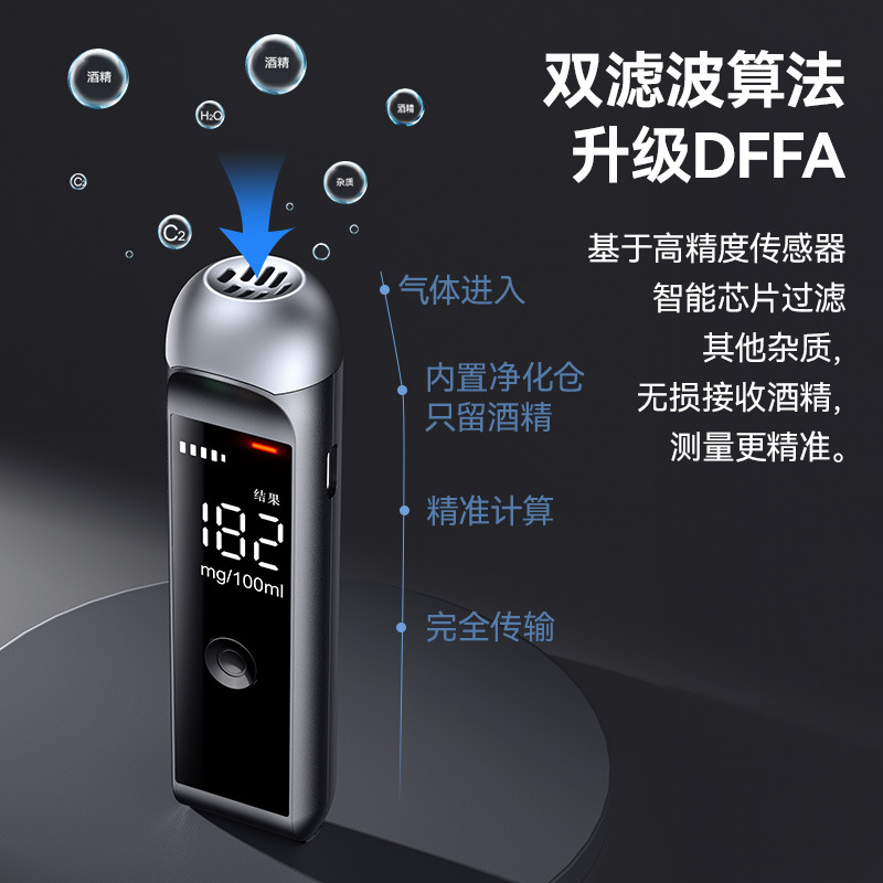 Cross-border alcohol tester specializes in overnight alcohol detection. High-precision Russian alcohol tester s