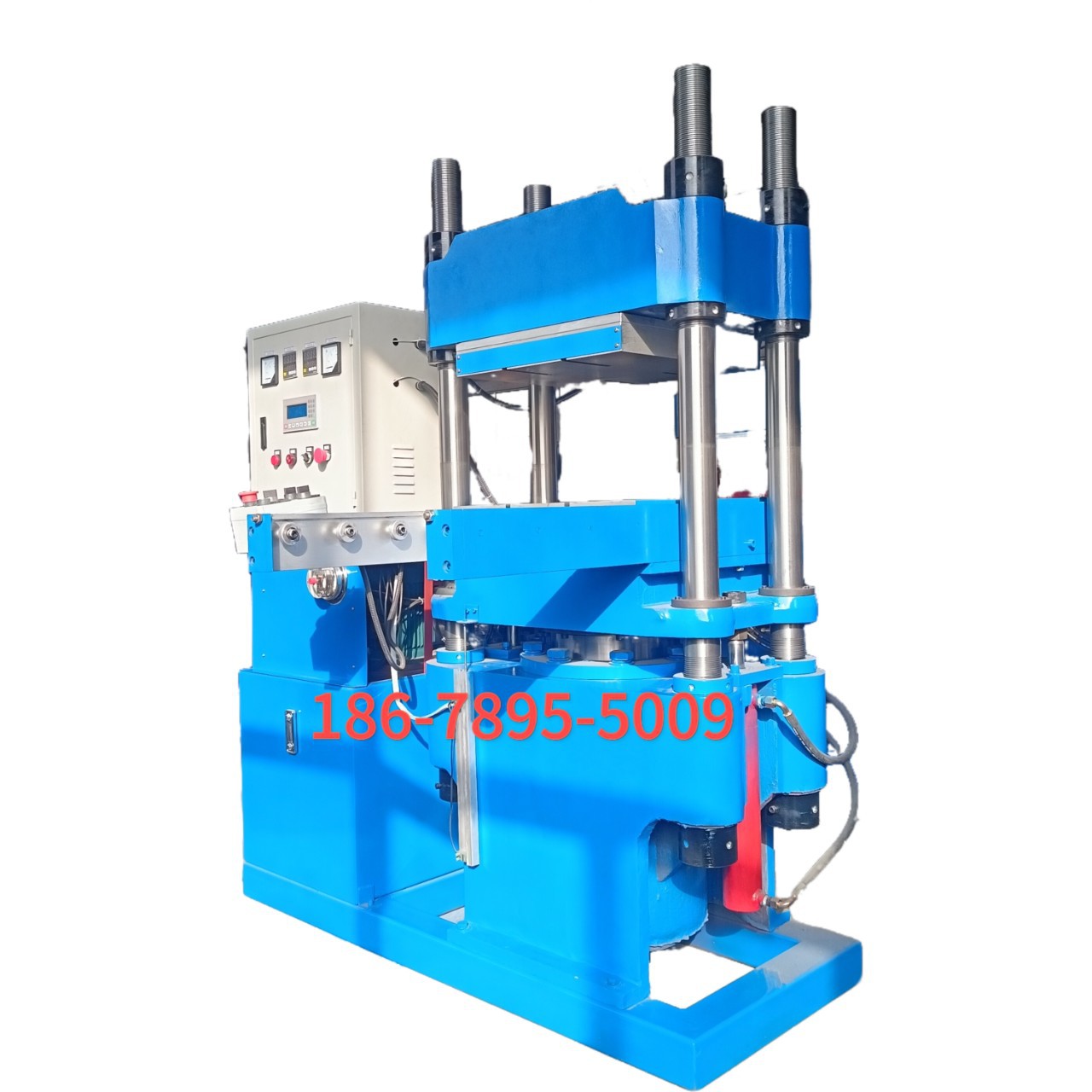 160T full-automatic vulcanizing machine factory pin seal ring hot pressing vulcanizing machine full-automatic control hydraulic press