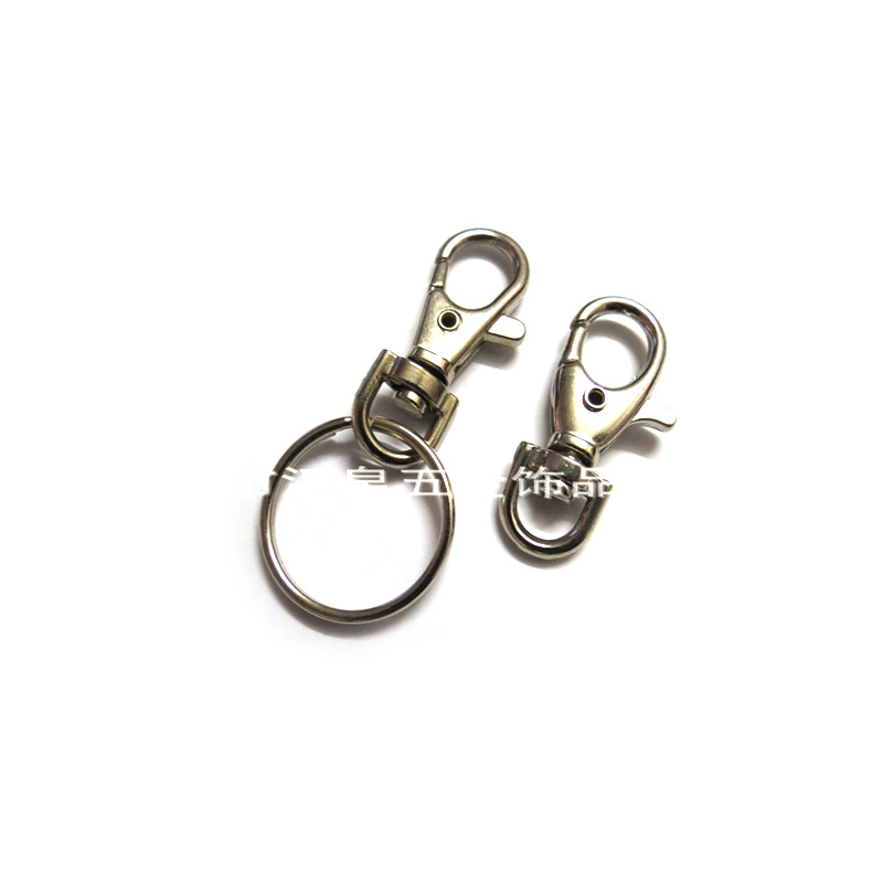 Manufacturer Anti-Theft Device Keychain Stainless Steel Key Ring Toy Doll Metal Key Chain Remote Control Dog Clip