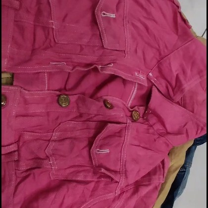 Second-Hand Clothes, Old Export, Africa, Southeast Asia, Live Supply, Denim Jacket, Classic, Fashionable and Durable