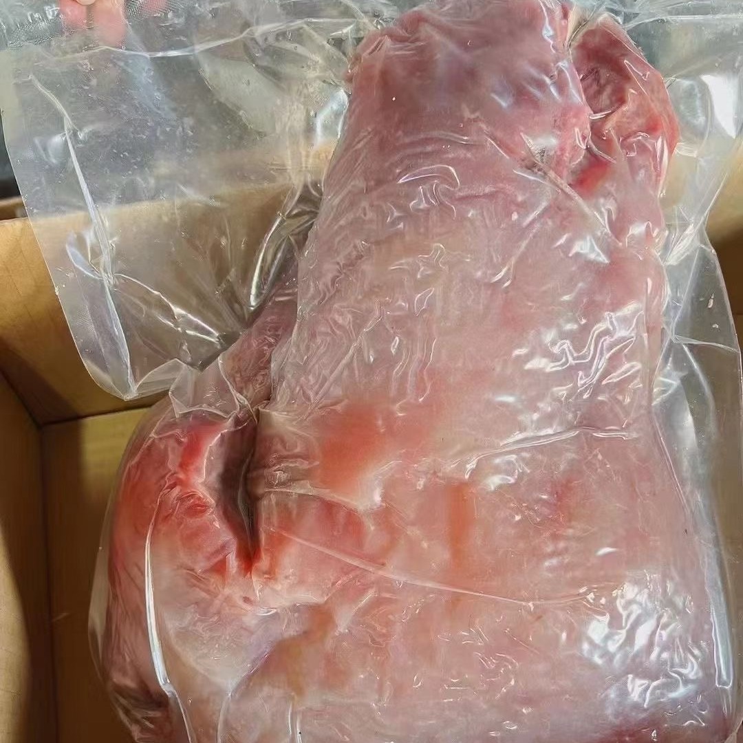 Свежие оригинальные мясо головы говядины, вареное с кожей, оптовая продажа, холодный салат из мяса головы