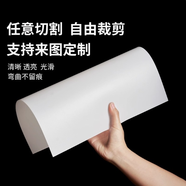 Led Light Panel Frosted Lampshade Panel Acrylic Light Box Piece Round Ceiling Light Diffusion Plate Plastic Plate Light Transmission Plate