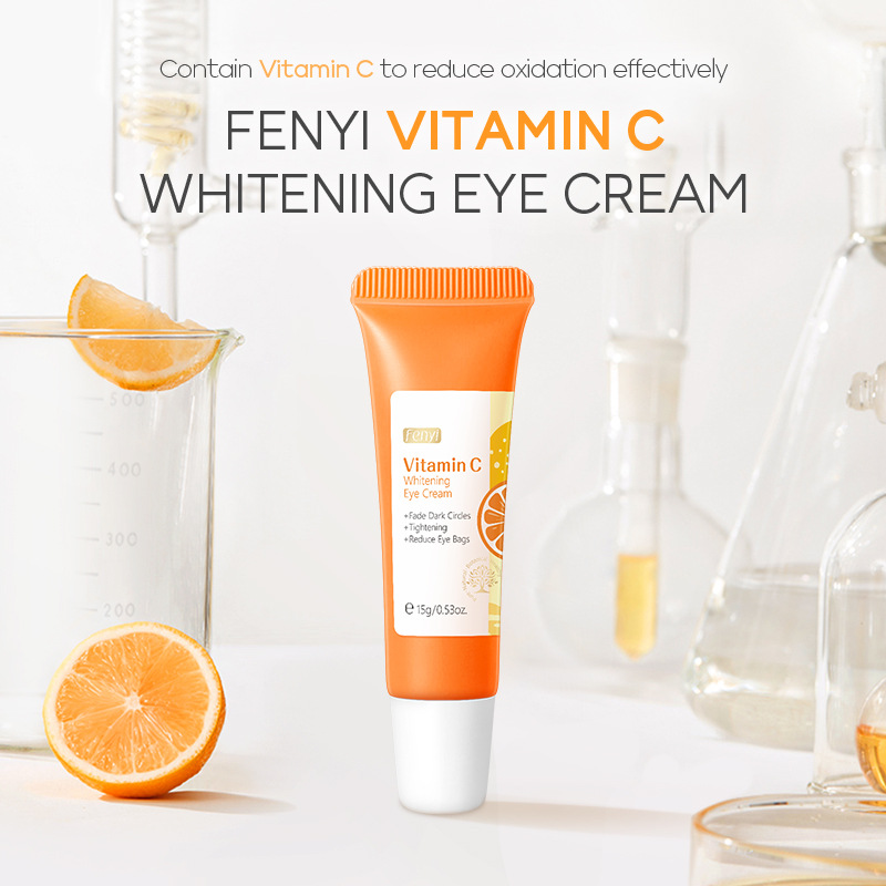 Cross-Border Fenyi Fenyi Vitamin C Essence Eye Cream Wholesale 15g Hydrating and Moisturizing Eye Skin Care Products Manufacturer