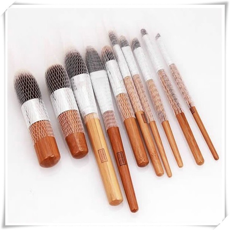 Makeup Brush Anti-Frizz Plastic Soft Material Protective Net Cover, Bud Packaging Net Cover, Breathable Net to Prevent Entanglement