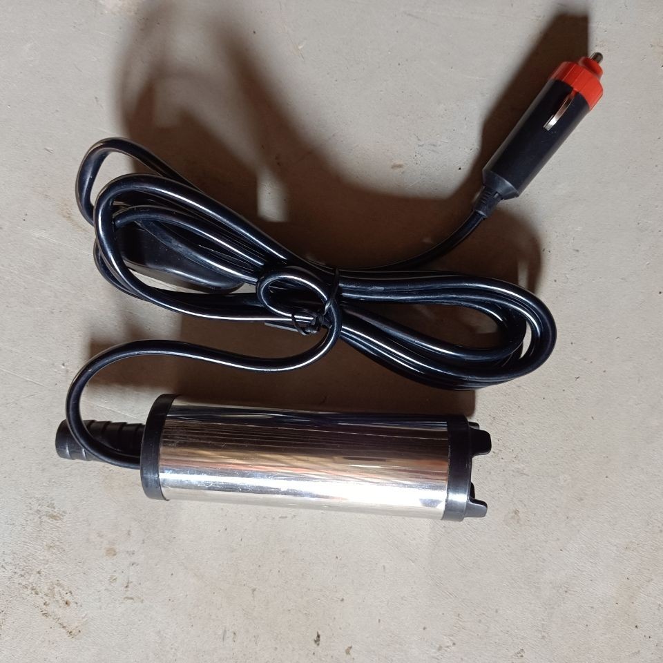 Pumping diesel oil diameter 51cm small electric oil pump universal pure copper core 12v24v38 submersible oil pump