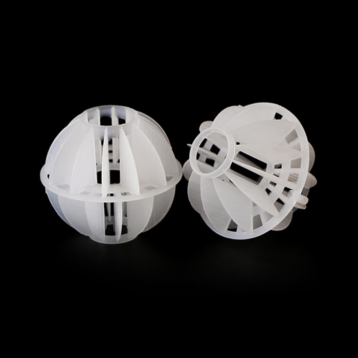 Polypropylene Pp Multi-Faceted Hollow Ball Filler Multi-Faceted Suspended Plastic Hollow Ball Environmentally Friendly 50 Hollow Ball Filler