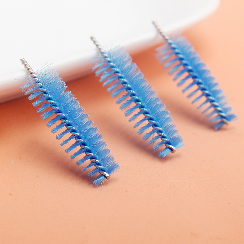 Tower-shaped eyelash brush head eyebrow brush head eyelash curler eyebrow brush head eyelash comb disposable eyelash brush makeup brush makeup