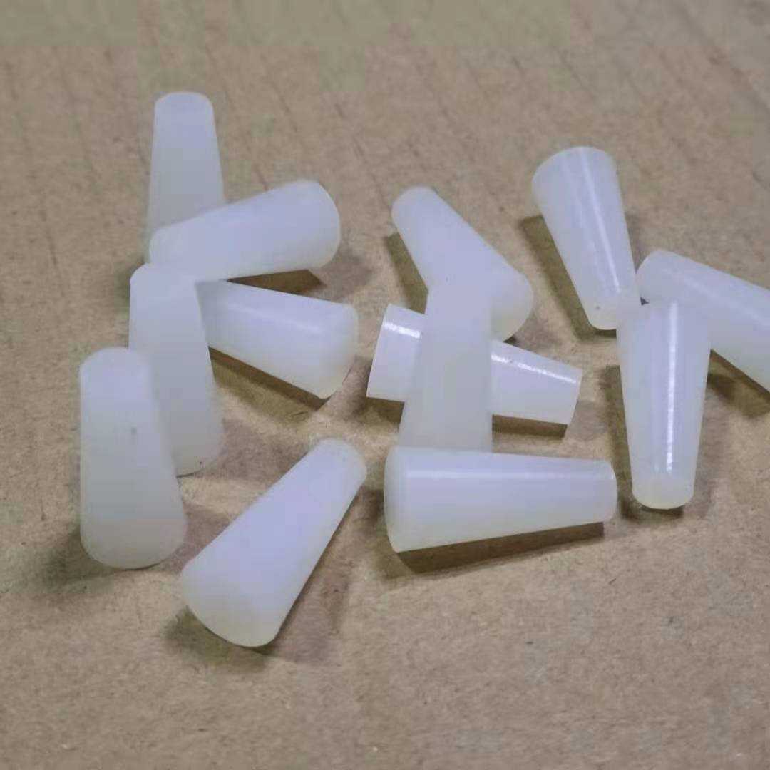 Silicone sealing ring conical round solid high temperature rubber plug spraying spray plug test tube water pipe plug plating