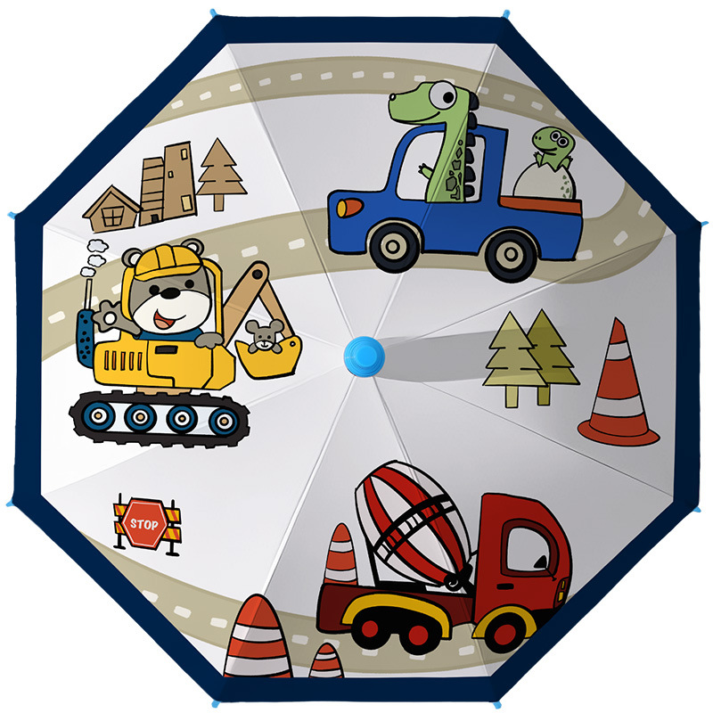 Children's Umbrella with Waterproof Case for Girls Kindergarten Children and Students School Special Umbrella Cute Cartoon Baby Umbrella