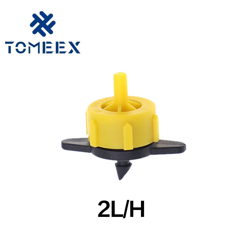 2 liters 4 liters 8 liters long mouth pressure compensation dripper agricultural irrigation stabilizer fruit tree dripper