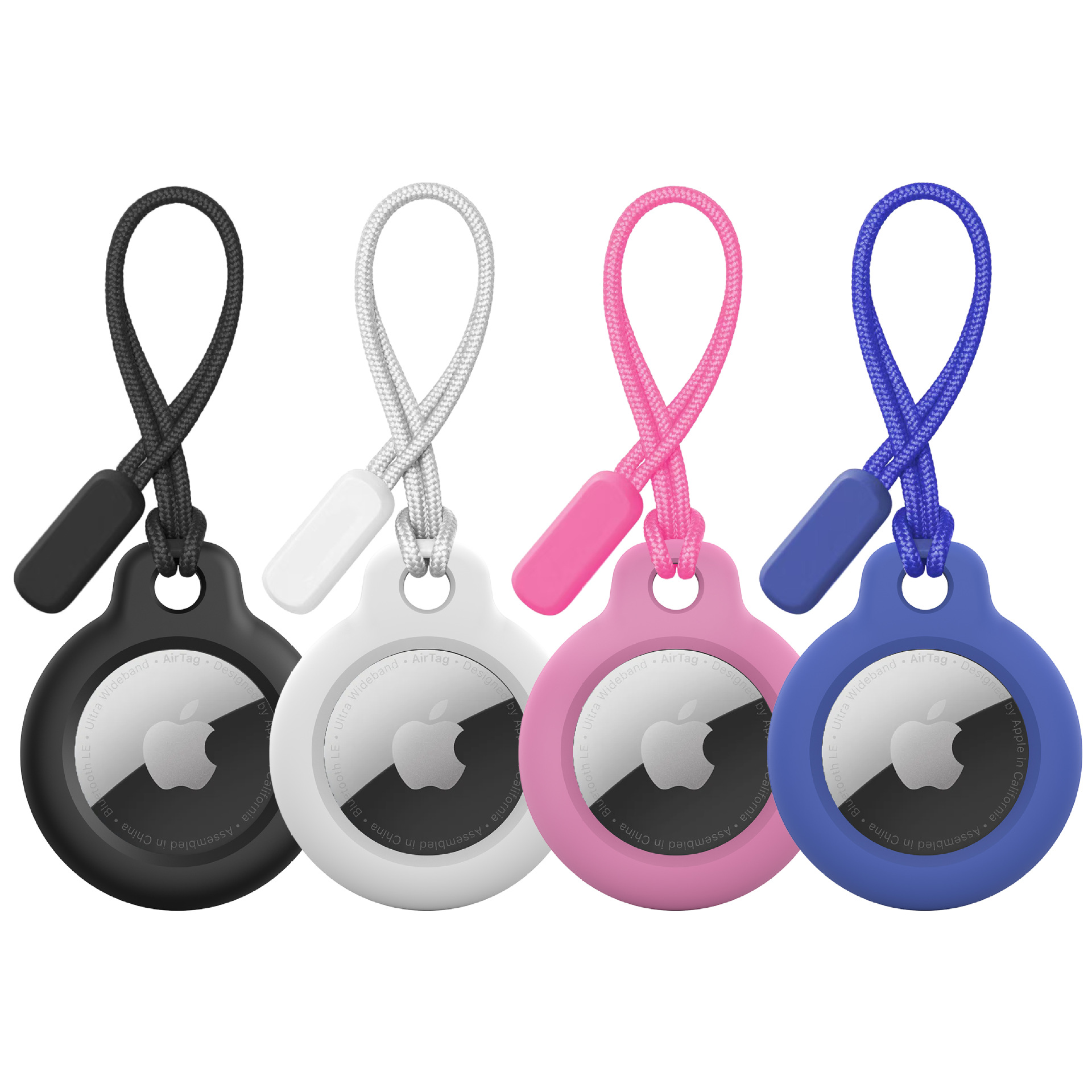 Suitable for Apple Airtag Protective Cover Apple Positioning Anti-Lost Device Pc Rotating Buckle Hard Shell Airtag Protective Cover