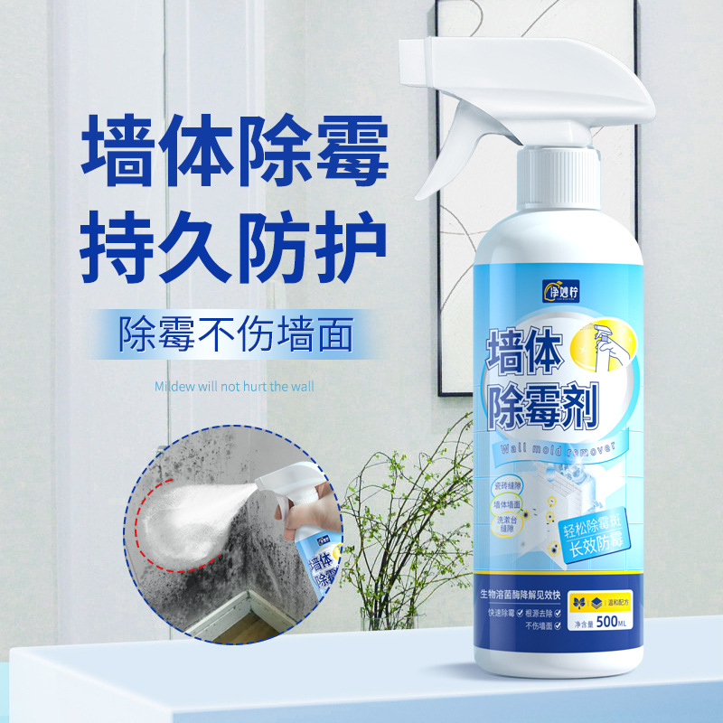 Удалитель плесени для стен, спрей для удаления пятен плесени с белых стен, антиплесневой спрей