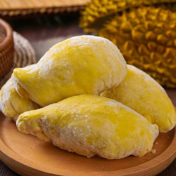 Thai Golden Pillow Frozen Durian Meat Grade a Pure Fruit Pulp Food Baking Ingredients 18Kg/Piece Fresh Durian Fruit