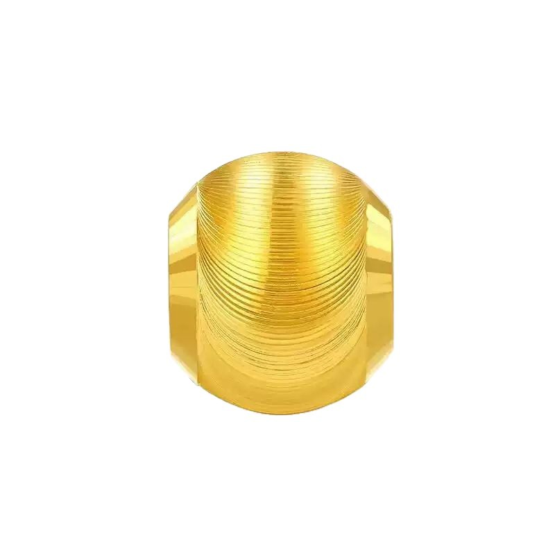 18K Gold Cat's Eye Bead Accessories Pendant Au750 Non-Removable Transfer Beads DIY Loose Beads Men's and Women's Bracelets Gold