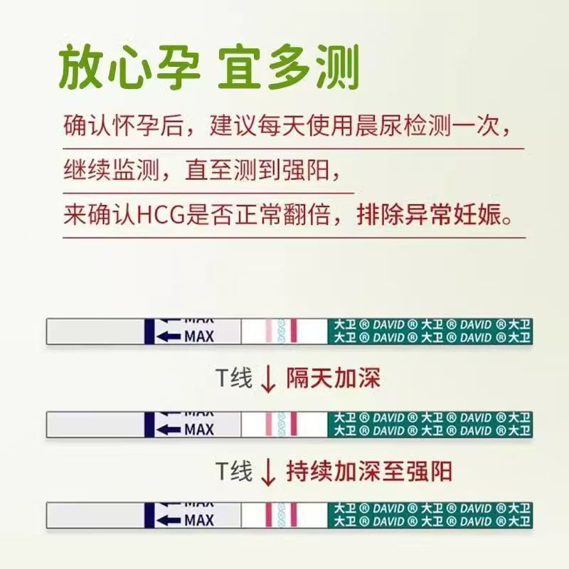 A large number of wholesale genuine goods David early pregnancy hcg test paper 10 pregnancy test paper pregnancy test paper test strip