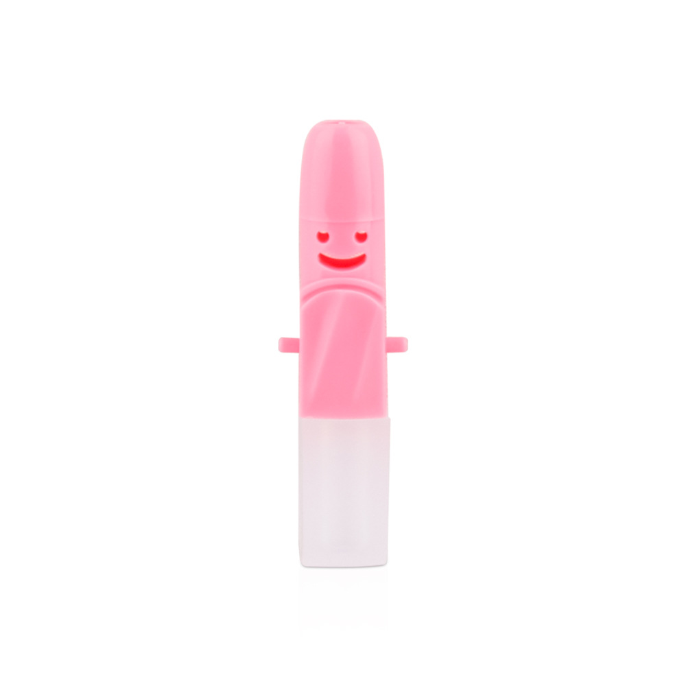 Explosions Thailand Eight Immortals Tube 2ml Rotary Smiley Face Nasal Tube Cool Essential Oil refreshing Aromatic Double Nasal Suction Package Material