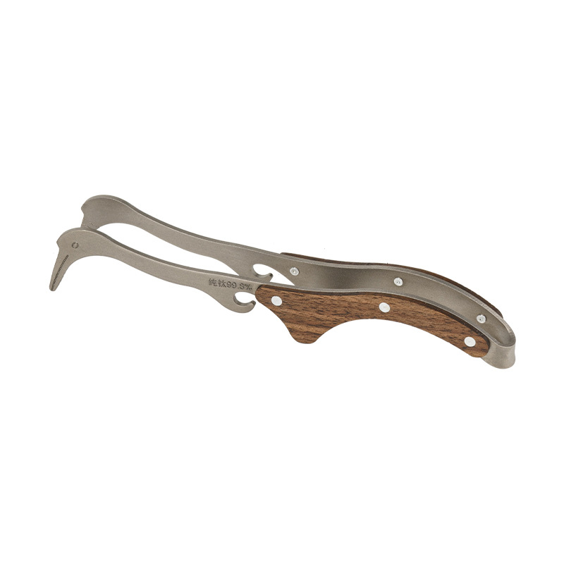 Qinglan Pure Titanium Tea Clip Household High-grade Tea Set Accessories Tea Ceremony Tea Set Tea Clip Tea Cup Clip Tea Ceremony Tea Set Accessories