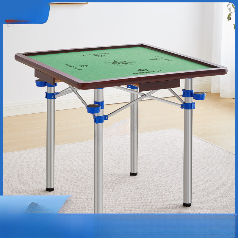 Outdoor Camping Mahjong Table Portable Folding Mahjong Table Home Small Dormitory Travel Mini Travel Mahjong